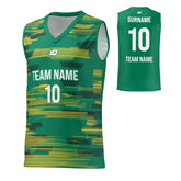 Basketball Jersey Glitch - Green